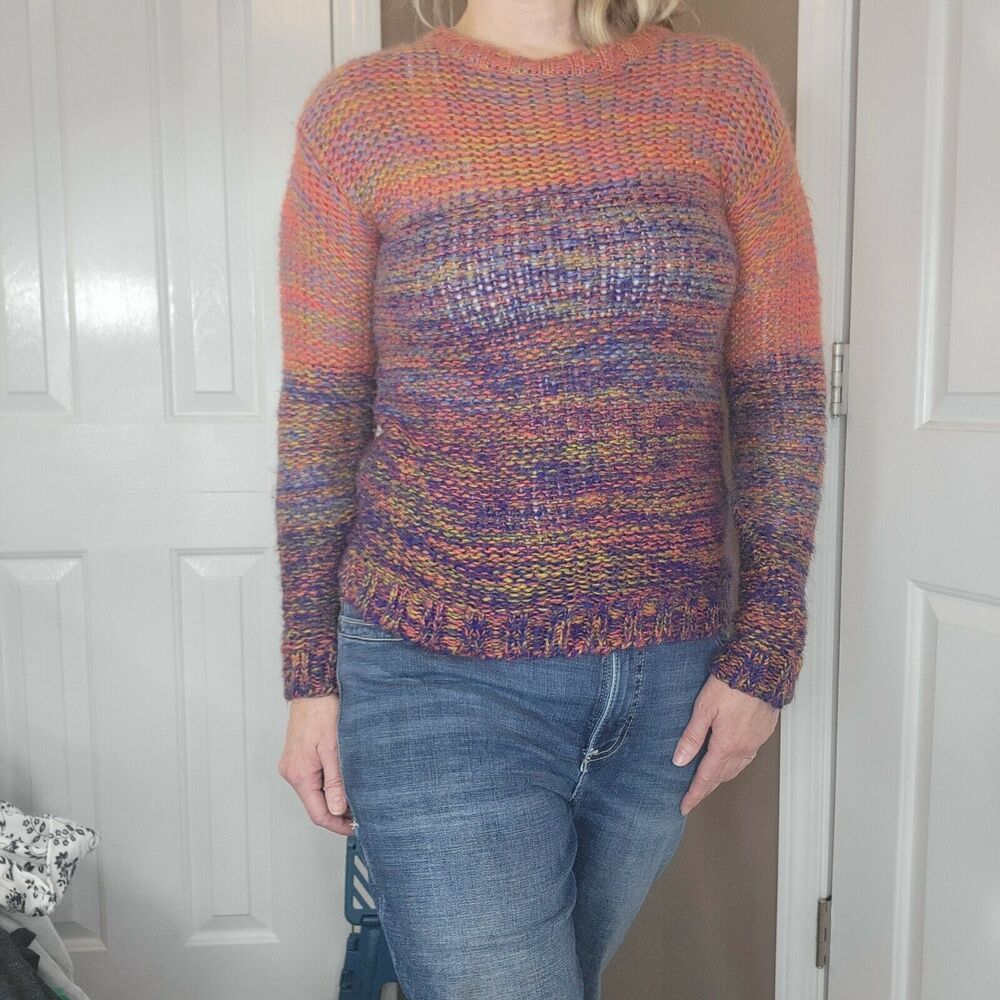 Forever 21 Chunky Knit Multicored Womens Small Sweater